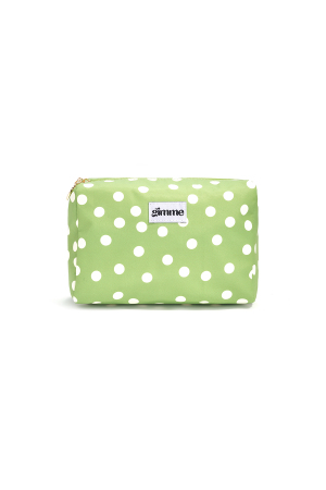 Trousses De Maquillage À Pois En Polyester, Accessoires Quotidiens Décontractés h5