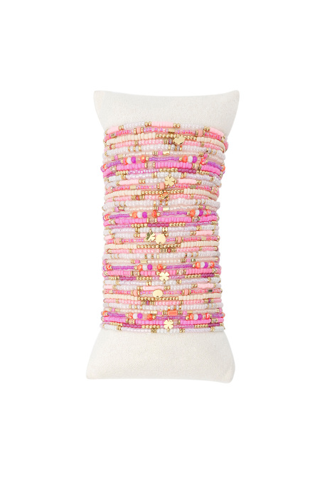 Bracelet en acier inoxydable, coffret de perles, collection Simple Daily, bijoux pour femmes