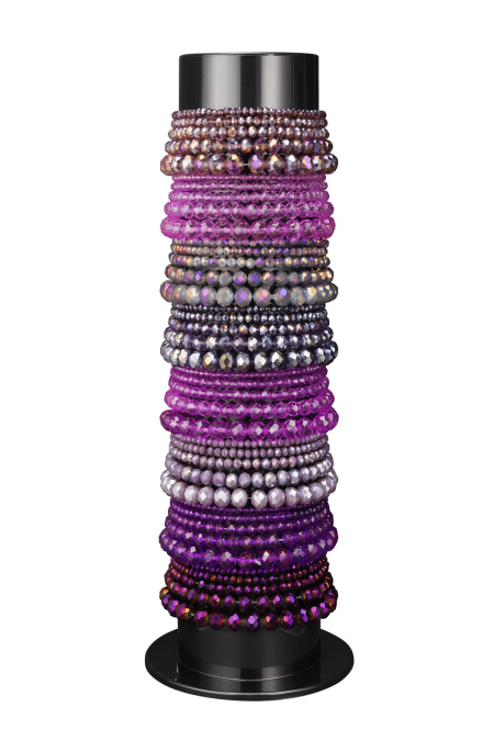 Ensemble de bracelets en cristal perles collection décontractée et simple pour femmes