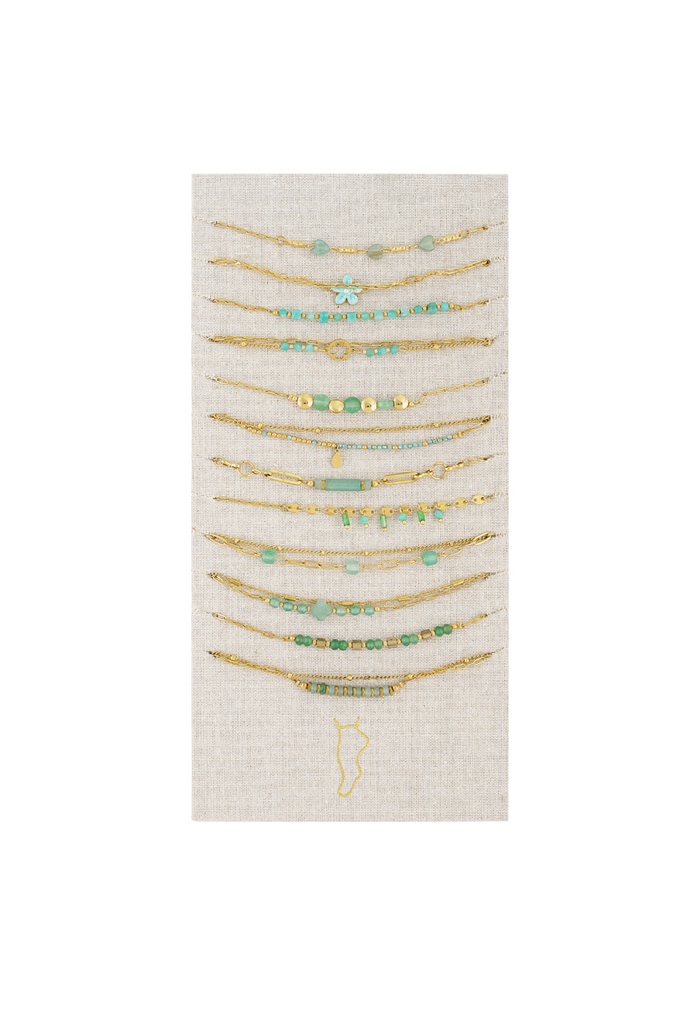 Ensemble De Bracelets De Cheville Ferme Fleurie 