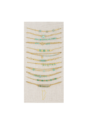 Ensemble De Bracelets De Cheville Ferme Fleurie h5 