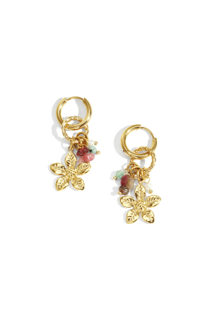 Boucles D'Oreilles Pendantes Fleur Casual Daily Simple Série Bijoux Pour Femmes h5