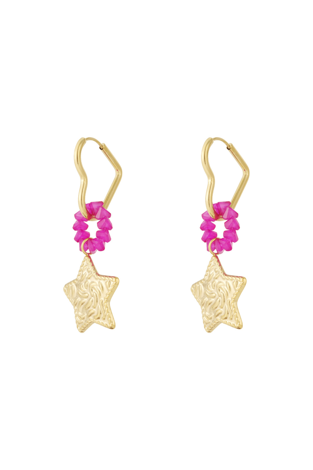 Boucles D'Oreilles Pendantes En Acier Inoxydable, Style Cœur, Décontractées, Simples Et Quotidiennes, Bijoux Pour Femmes 