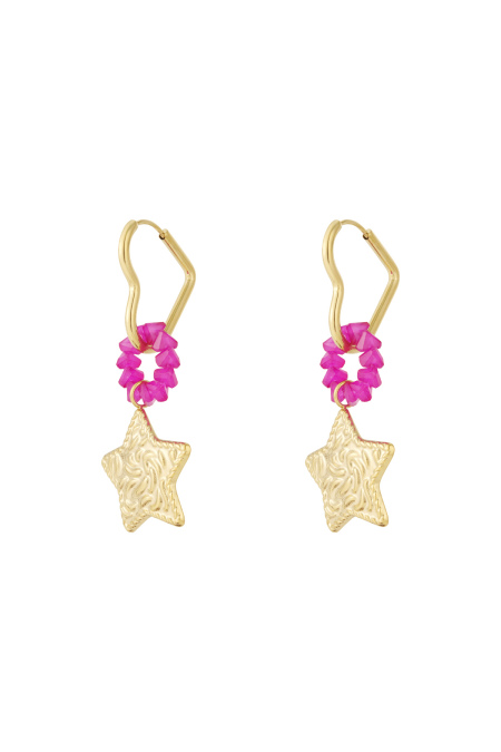 Boucles d'oreilles pendantes en acier inoxydable, style cœur, décontractées, simples et quotidiennes, bijoux pour femmes