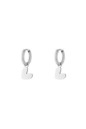 Boucles D'Oreilles Coeur Pur h5 Image3