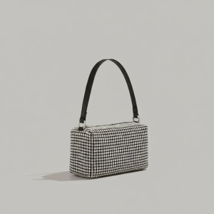 Sac À Bandoulière Femme Élégant En Pu Uni, Collection Luxe (1 Pièce) h5 Image3