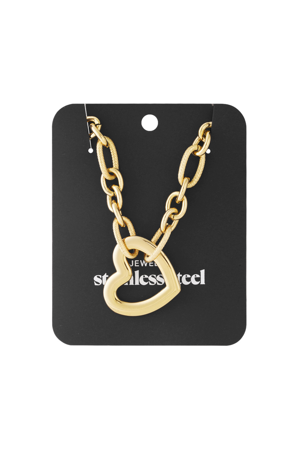 Collier Chaîne De Coeurs Image4