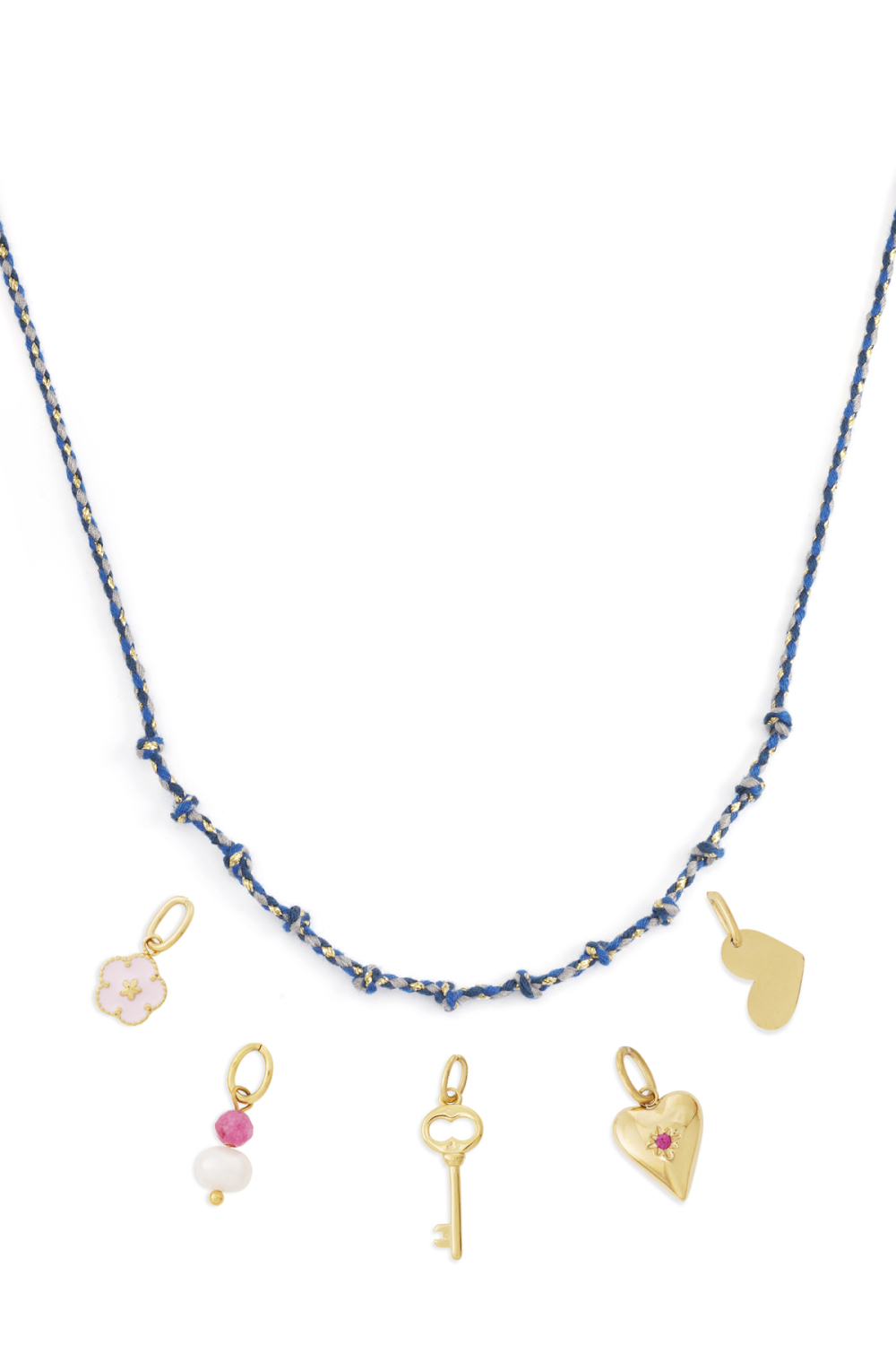 Collier En Coton À Spirales À Faire Soi-Même Image4