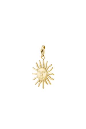 Bijoux En Acier Inoxydable, Breloques Soleil/Lune, Décontracté, Quotidien h5 