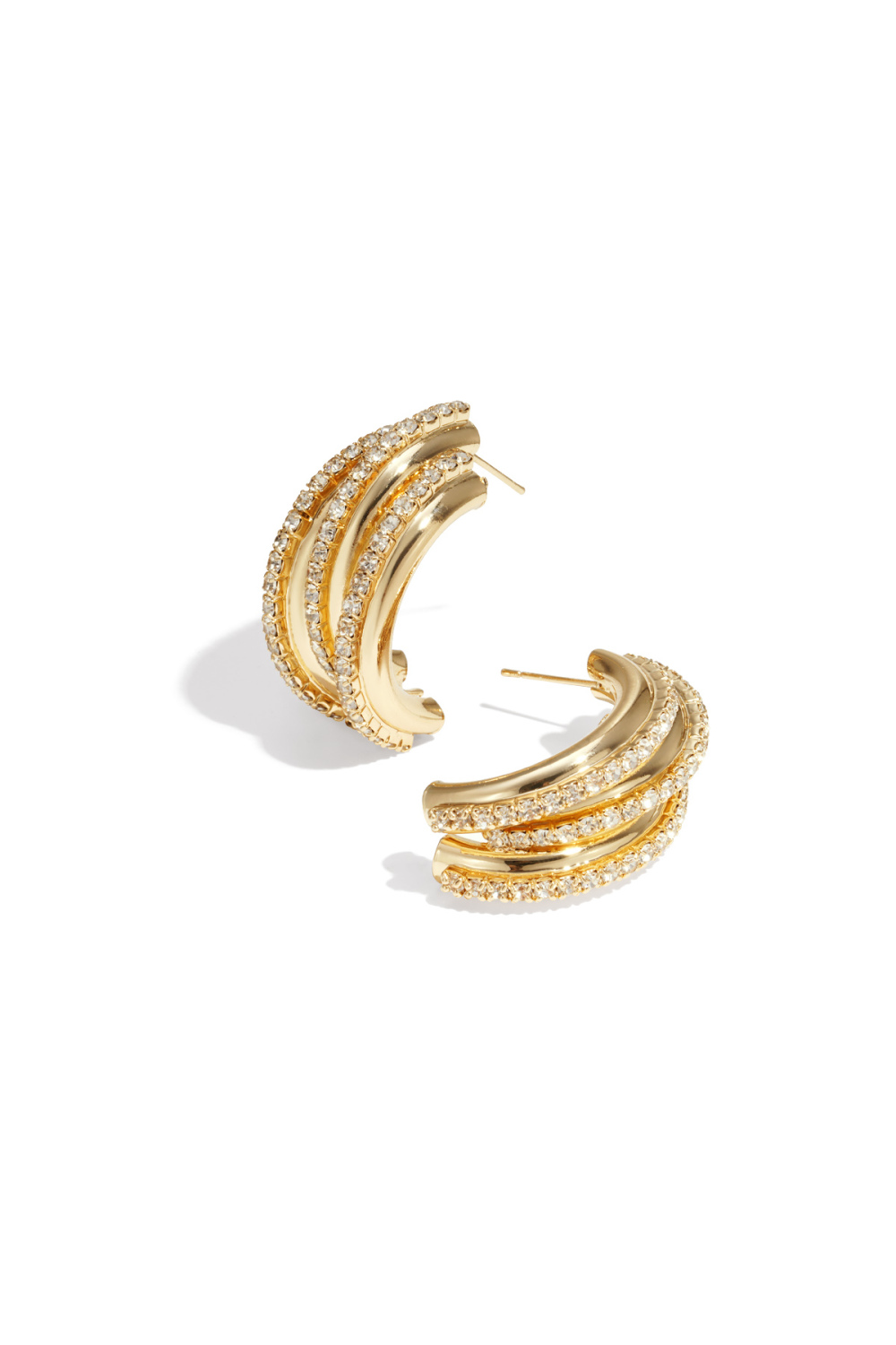 Boucles D'Oreilles À Tige En Fer De Forme Irrégulière, Élégantes, Luxueuses, De Noël, Pour Femmes 