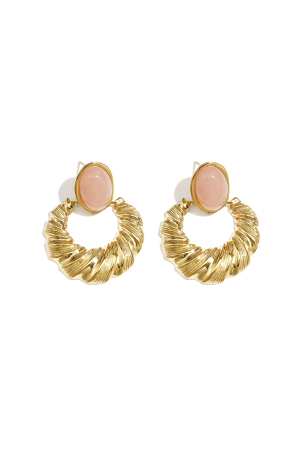 Boucles D'Oreilles Puces En Acier Inoxydable, Forme Irrégulière, Collection Simple Daily Simple, Bijoux Pour Femmes h5