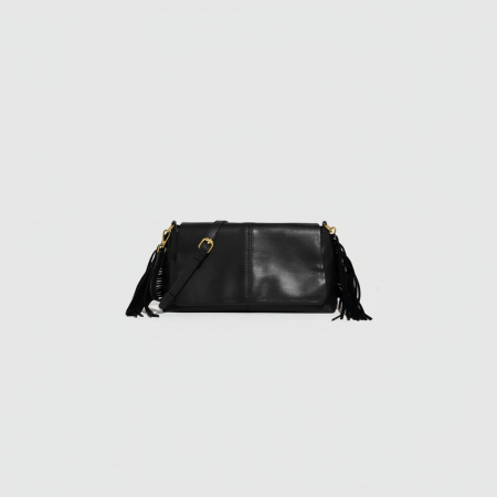 Sac à bandoulière élégant en PU pour femme, série simple, 1 pièce
