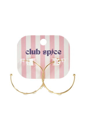 Boucles D'Oreilles Doubles Créoles Ornées De Cœurs Et De Pierres En Oxyde De Zirconium h5 Image2