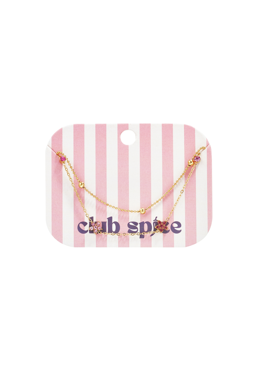 Bracelet Orné De Pierres Colorées Et De Fleurs Image3