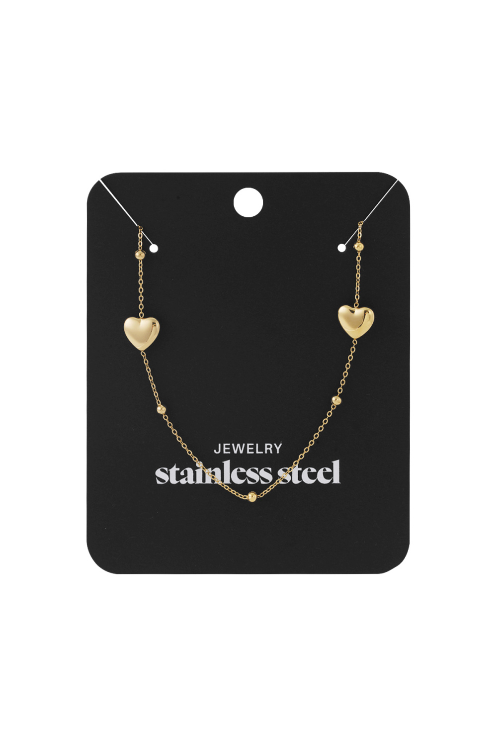 Collier Long En Forme De Cœur Image3