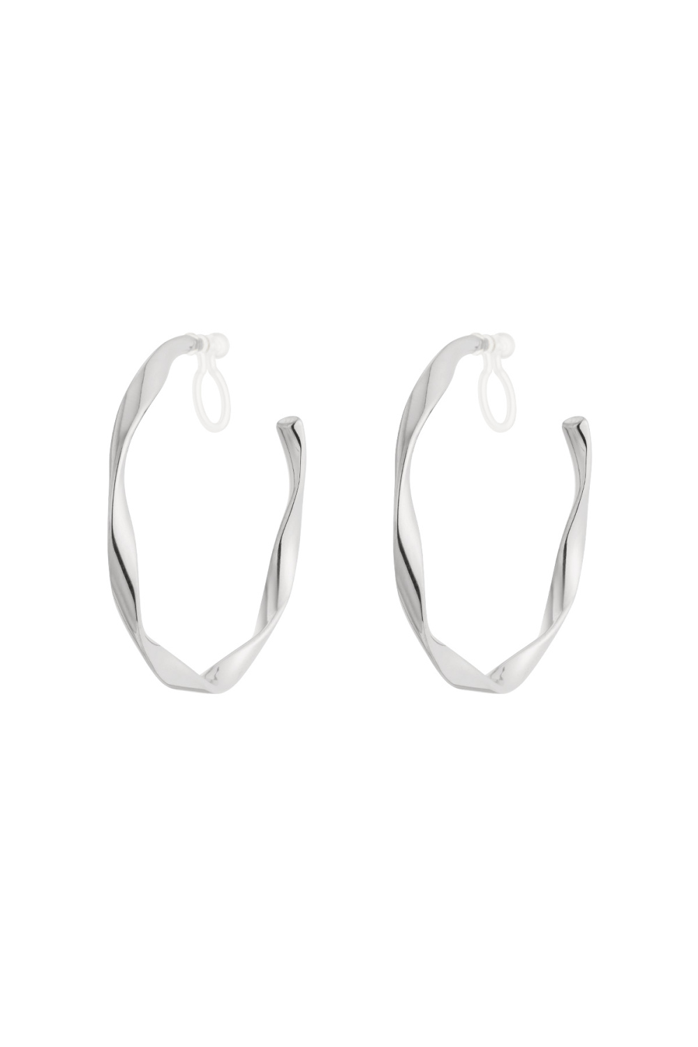 Boucles D'Oreilles À Clip Twist Hoops Image3