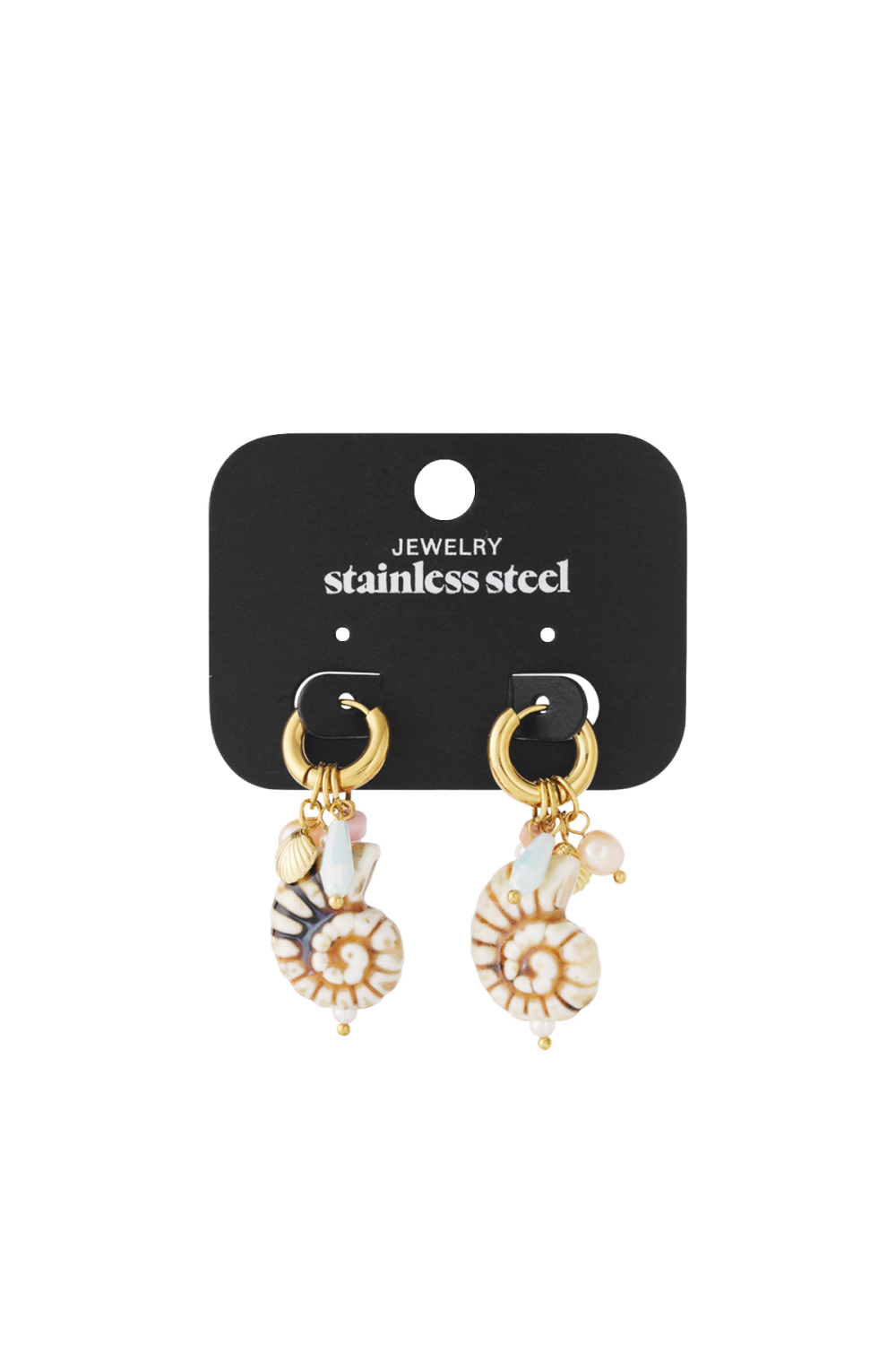 Boucles D'Oreilles Coquillages Fous Image4
