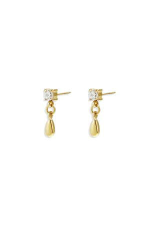 Boucles D'Oreilles Puces Avec Pendentif Pendant h5 