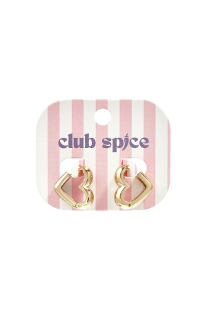 Boucles D'Oreilles Créoles En Forme De Cœur Disponibles En Trois Tailles h5 Image5