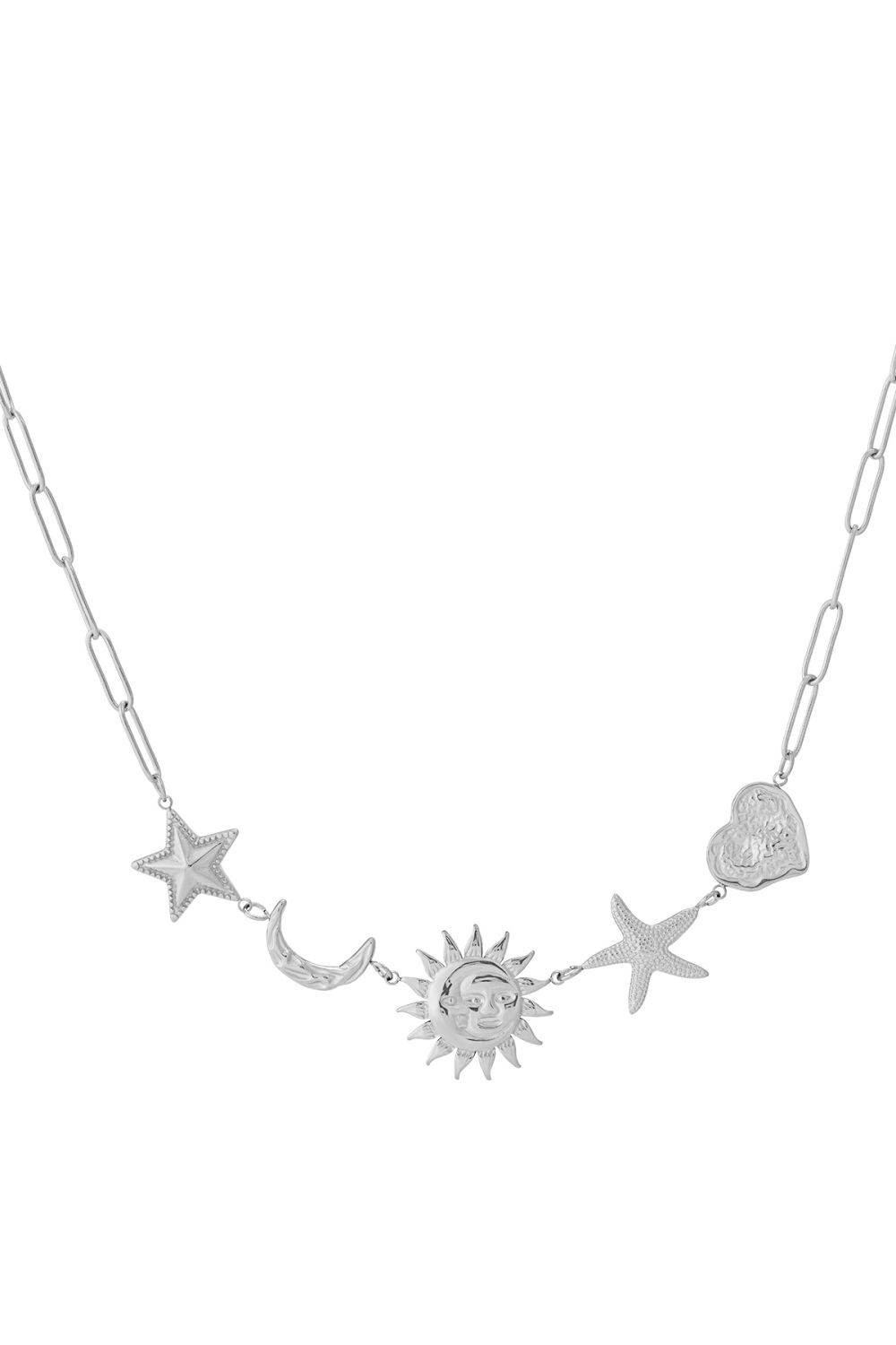 Collier Soleil Lune Étoile h5Image3