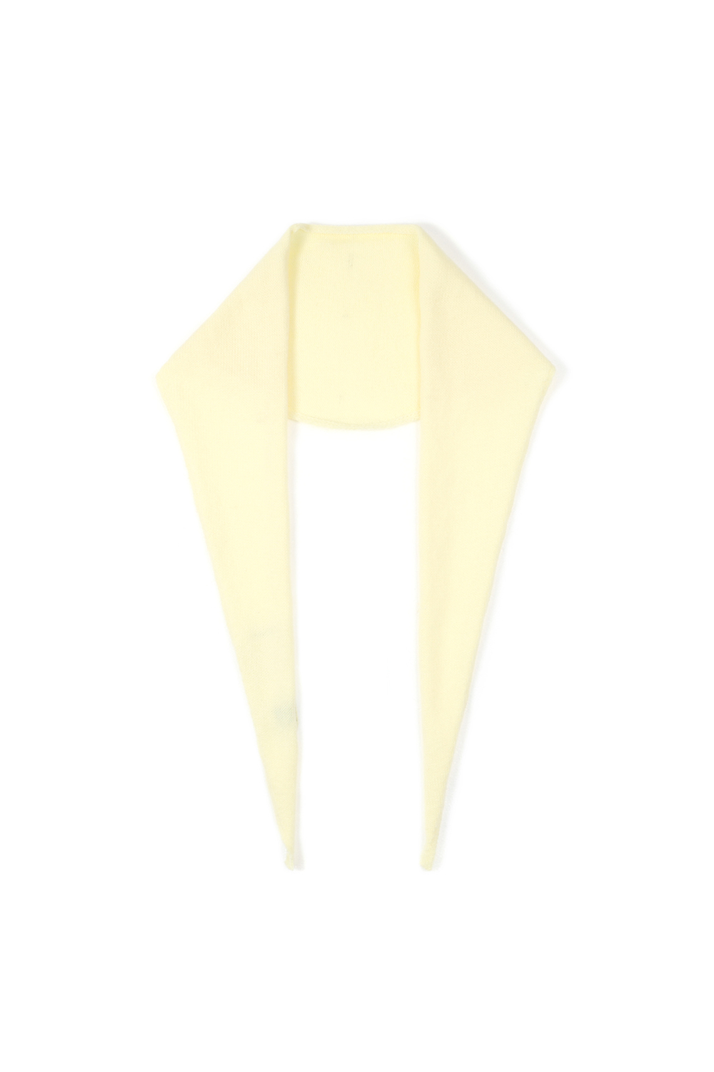 Écharpe Triangulaire Minimaliste Unie