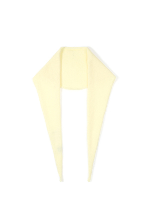 Écharpe Triangulaire Minimaliste Unie h5
