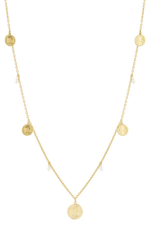 Collier De Pièces Et De Perles h5