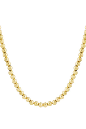 Collier De Perles Creuses -10Mm h5 