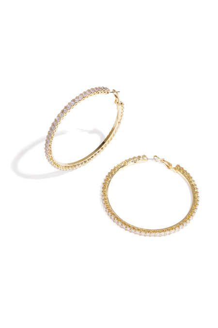 Boucles d'oreilles créoles en cuivre géométriques élégantes de Noël, série luxueuse, bijoux pour femmes