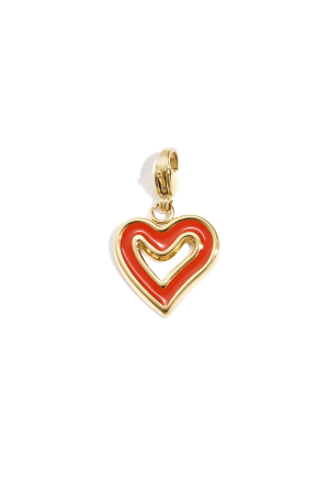 Bijoux Pour Femmes - Breloques En Forme De Cœur - Collection Décontractée Et Simple Pour Tous Les Jours h5 Image2