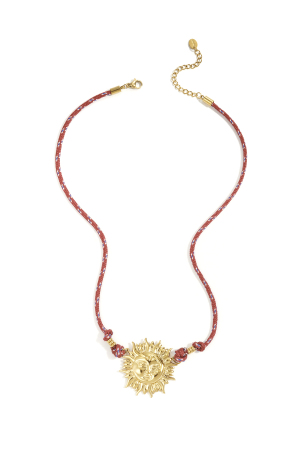Colliers Pendentifs En Acier Inoxydable Soleil Casual Daily Simple Series Bijoux Pour Femmes h5 