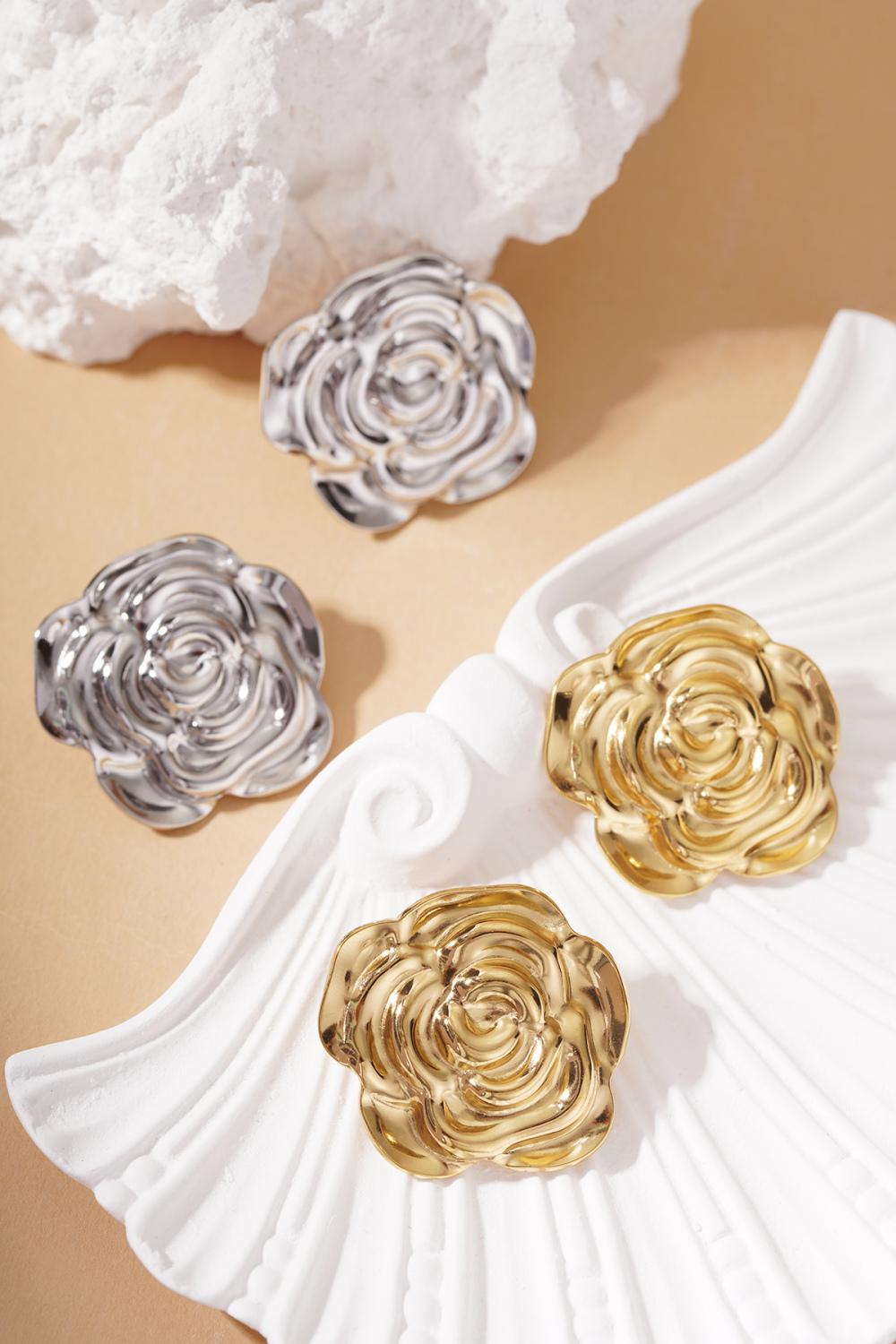 Boucles D'Oreilles Méga Fleurs Image5