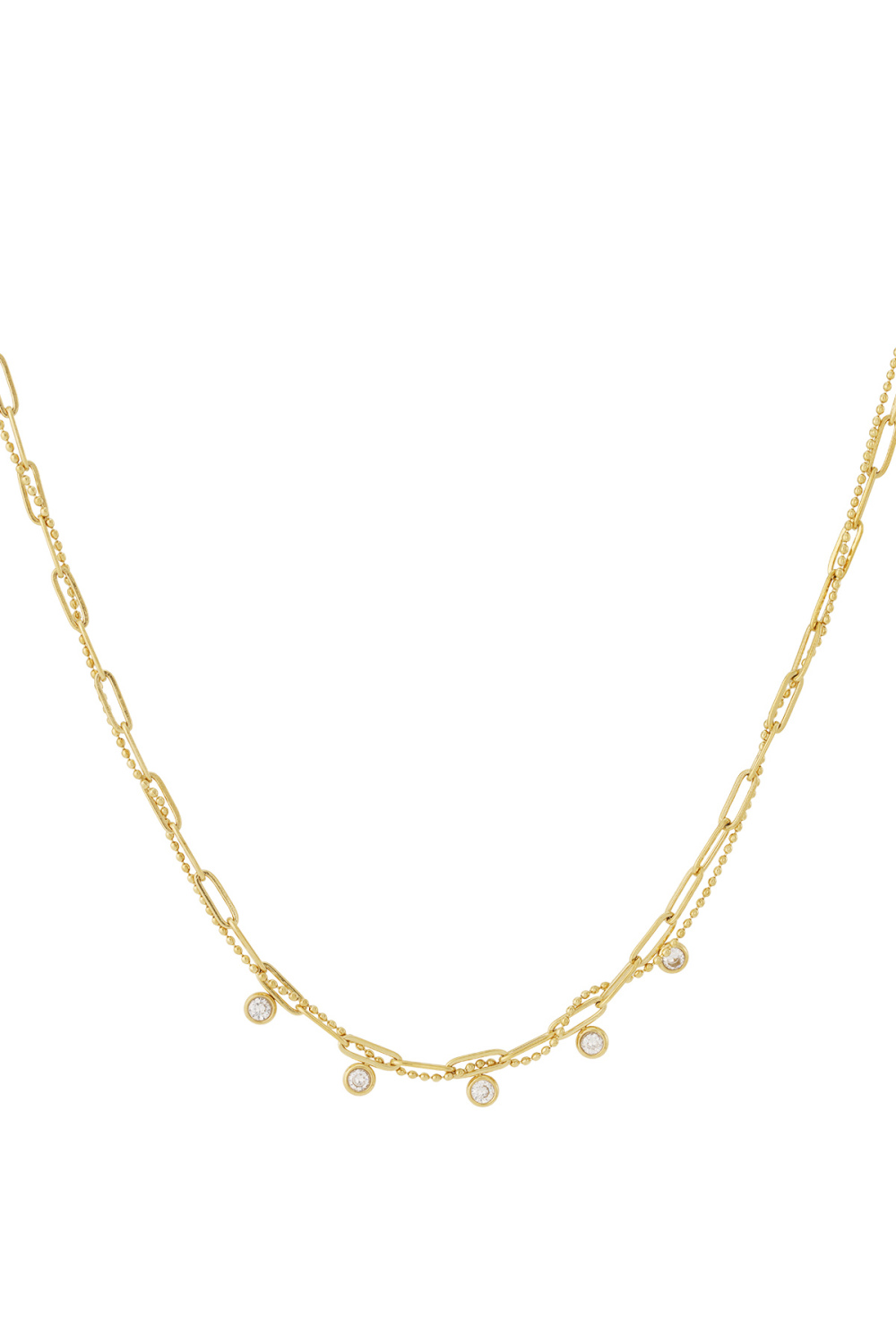 Collier Chaîne Scintillante 