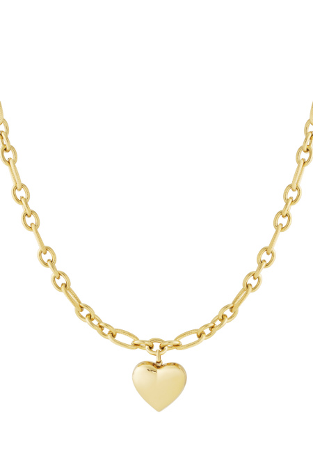Collier d'amour en forme de cœur
