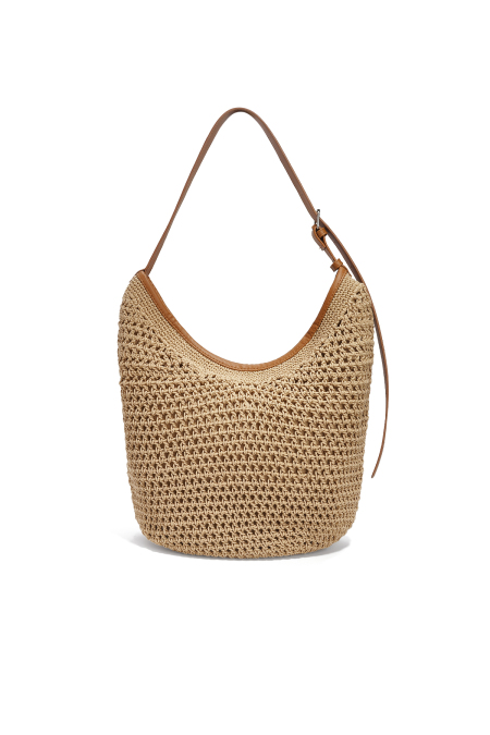 Sacs de plage unis en coton pour les vacances/accessoires de plage