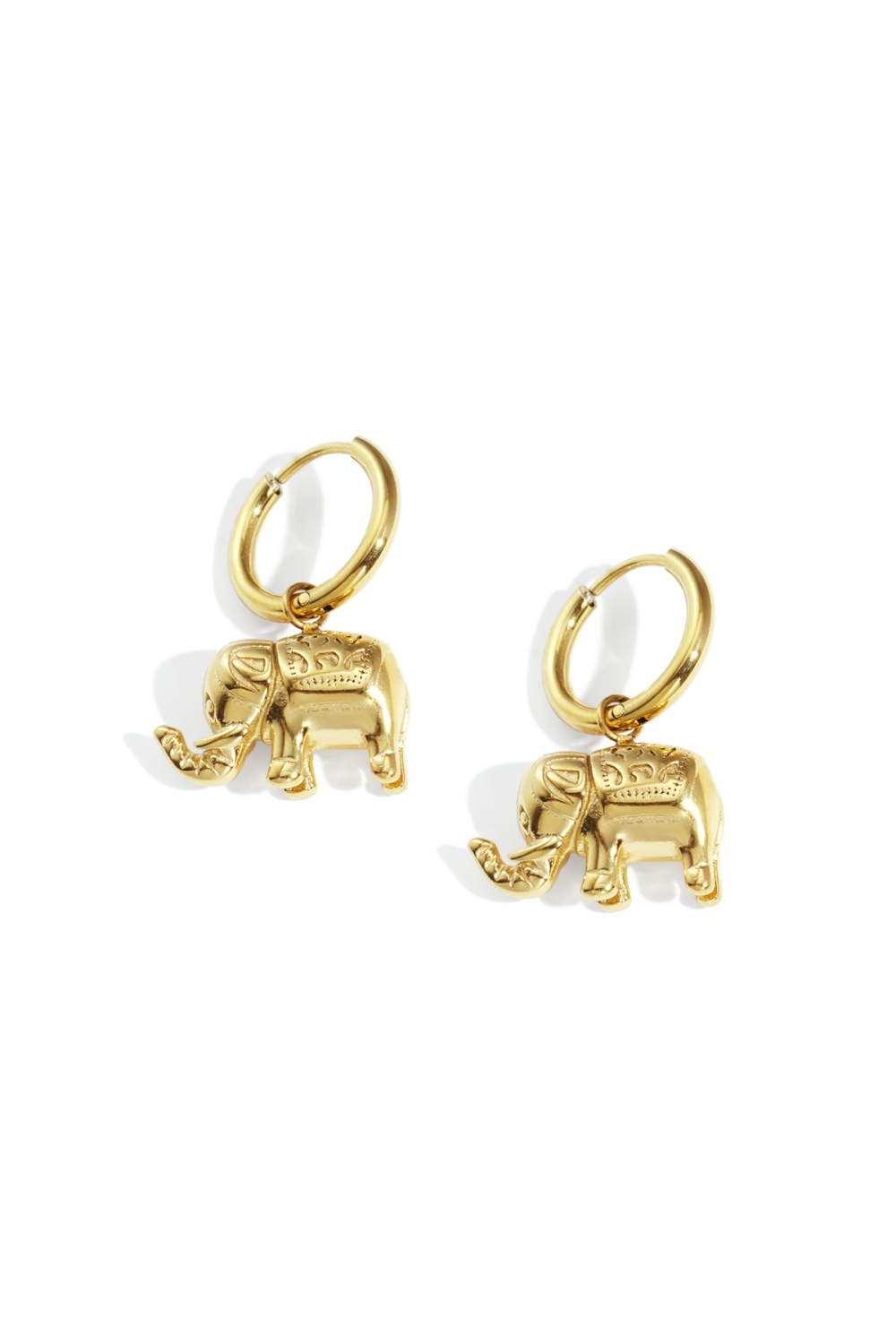 Boucles D'Oreilles Éléphant