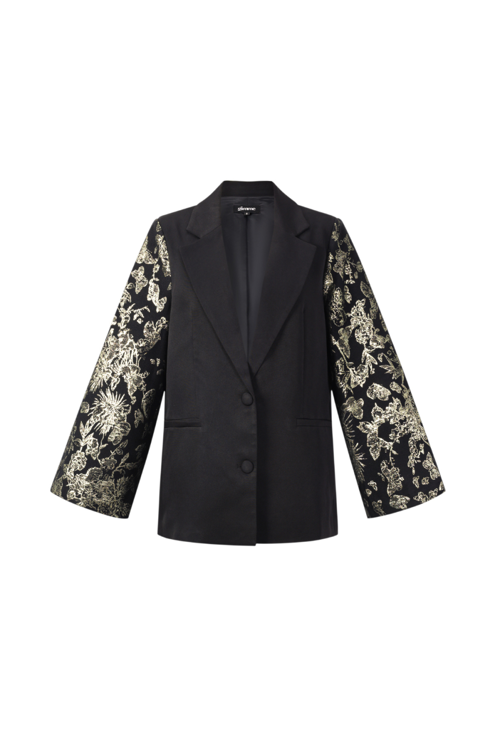 Tissu Polyester Fibre Ensemble De Costume Femme Élégant Imprimé Floral 3 Pièces