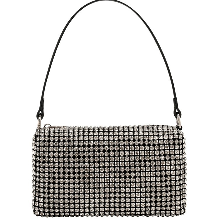 Sac À Bandoulière Femme Élégant En Pu Uni, Collection Luxe (1 Pièce) 