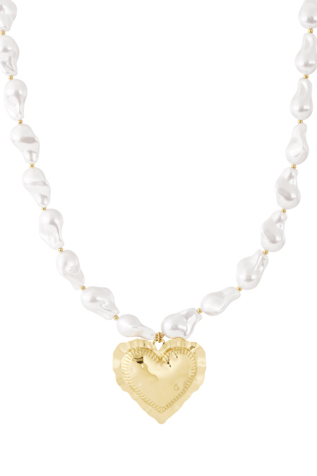 Collier d'amour en perles