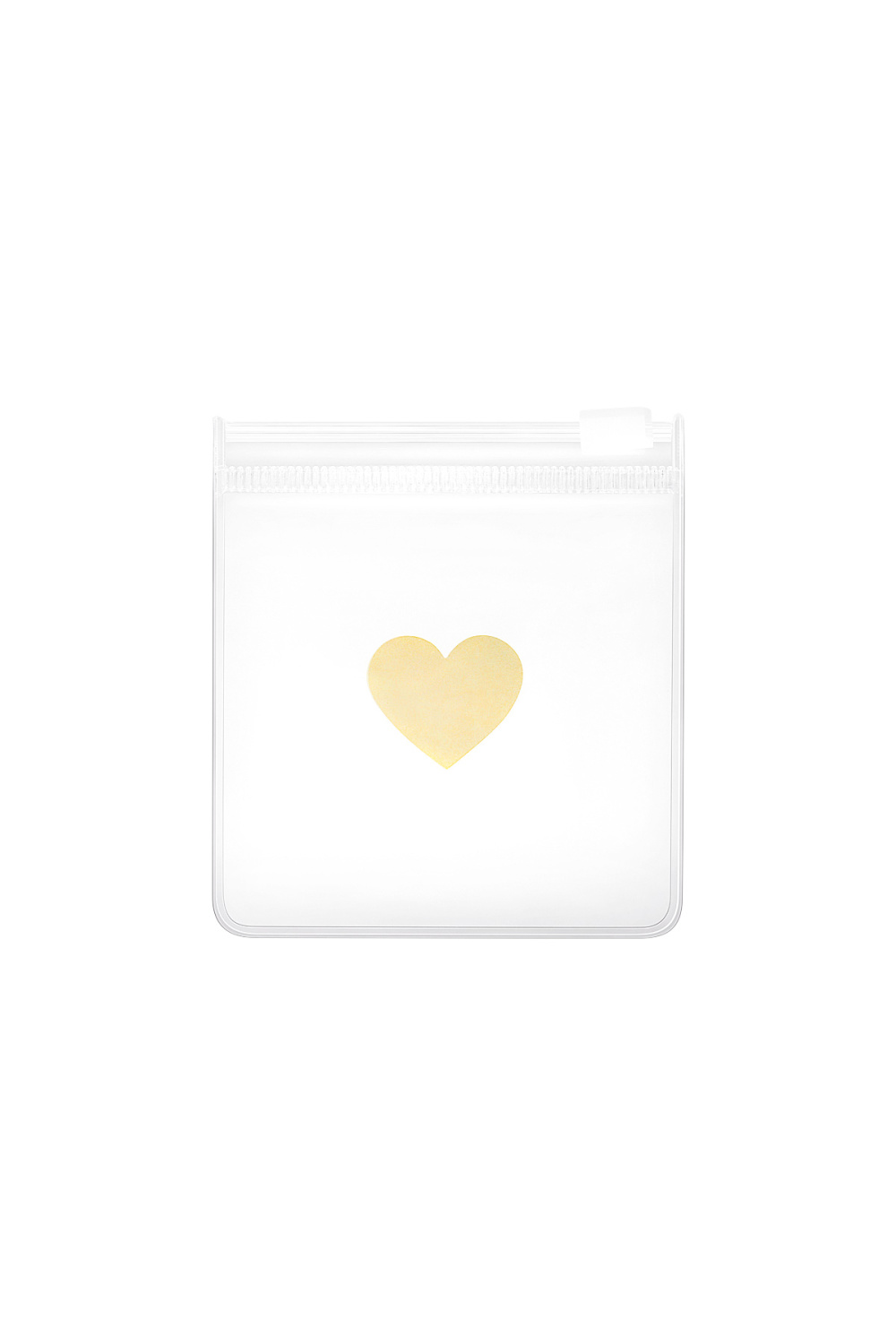 Sac D'emballage En Plastique Avec Coeur Transparent Pvc 