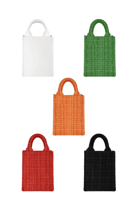Sac à main avec motif & anse de sac - rouge Polyester 2