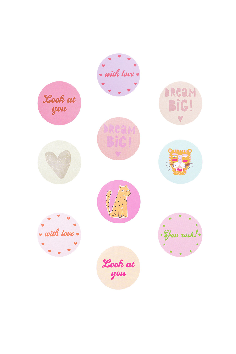 Sticker Dream Big Rose Image2