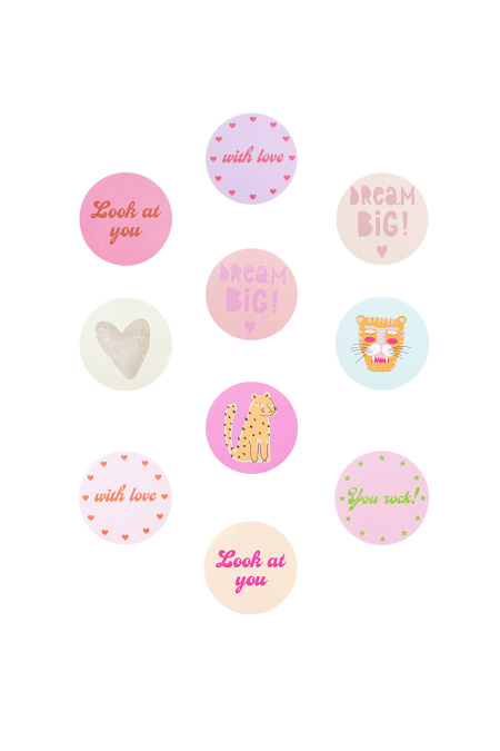 Sticker dream big rose 2