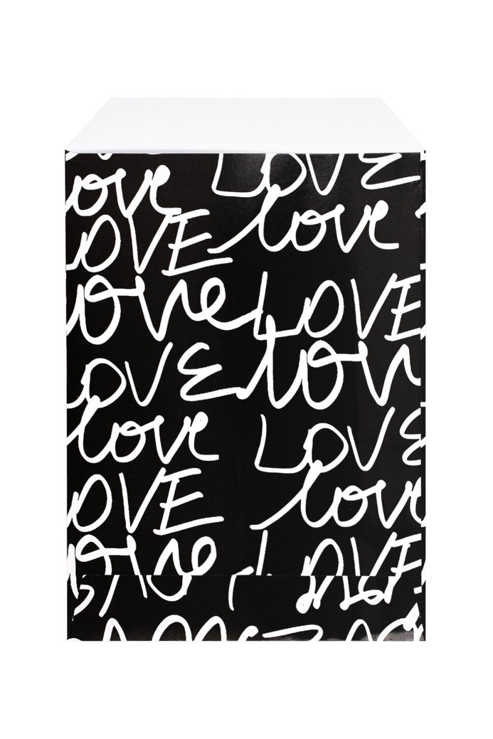Pochette À Bijoux Love Print Noir Image2