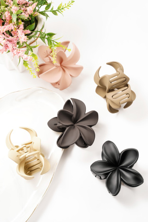 Pince À Cheveux Fleur - Plastique h5 Image4