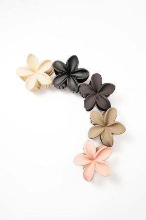 Pince À Cheveux Fleur - Plastique h5 Image5