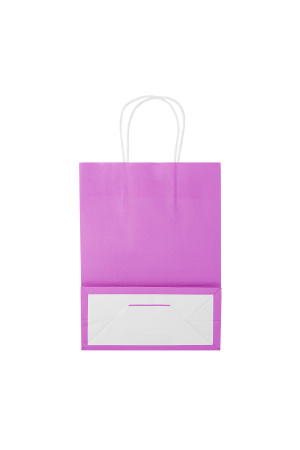Sachets Unis 50 Pièces Petit - Papier Fuchsia h5 Image2