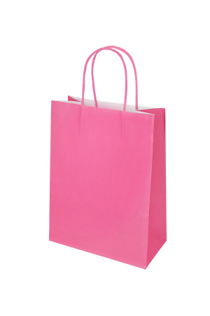 Sachets Unis 50 Pièces Moyen - Papier Fuchsia h5 