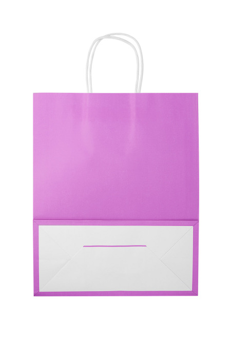 Sachets unis 50 pièces grand - Papier fuchsia 2