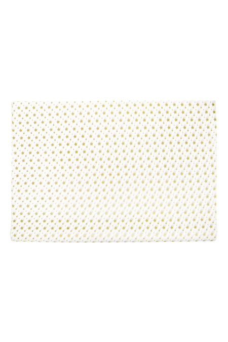 Papier de soie étoiles allongées - Papier doré
